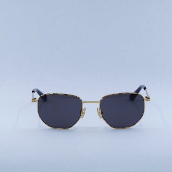 ?️ New Bottega Veneta BV1301S 001 Sunglasses - Gold Frame, Grey Lenses main image 7